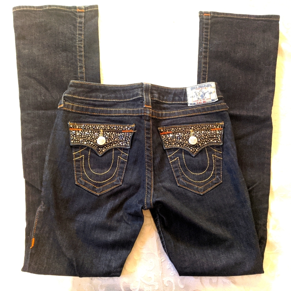 TRUE RELIGION Hi-rise bootleg. Size 28